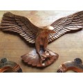 Large Rhodesian Airforce Copper Eagle + Ashtrays - All for 1 Bid