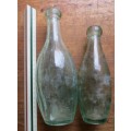 2 x Antique Glass Bottles