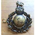 Royal Marines Commando brass cap badge - all intact