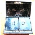 Antique Money Box - No Hnadle & No Key - well used