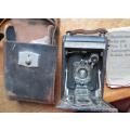 Kodak Autographic 1 Vintage Camera + Cover + booklet - Untested do not know if working