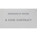 A Civil Contract - Georgette Heyer 1961