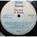 Vintage LP DAVID BOWIE - THE BEST OF BOWIE VG