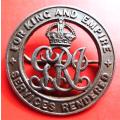 Silver Services Rendered King & Empire #SA 9374 **Scarce**