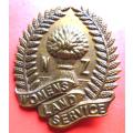 New Zealand Women Land Service badge **Scarce**