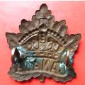 Canadian Army Cap Badge Maple Leaf WW1 **Scarce**