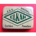 Sealed Tin of Elkah Record Needles ***Scarce*** Sealed
