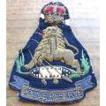 Old Wire Bullion Police Reserve Badge with Crown