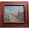 Original P.Hudson Painting Framed - Great Painting