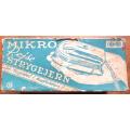 Mikro Travel Iron in Box - Germany - Untested - looks good sold As Is