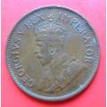 1934 SA Union 1d Penny