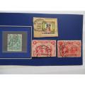 Rhodesia Stamp Lot - Ten Shillings /double heads / Cinderella