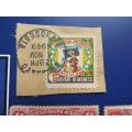 Rhodesia Stamp Lot - Ten Shillings /double heads / Cinderella