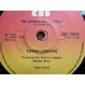 Kenny Loggins Danger Zoner 7 Single vinyl - Untested As Is