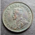1931 Zuid Afrika Union Farthing Quarter Penny