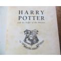Harry Potter & the order of the phoenix - J.K Rowling  foxing stains