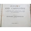 1929 Joinery & Carpentry Vol.1 - R.Greenhalgh