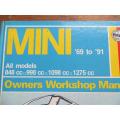Mini Owners Workshop Manual - All Models from 1969 - Haynes