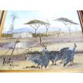 Beautiful Original SA Landscape Painting - Yvonne Swanepoel