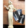 Goddess Sculpture 440mm high - Sculptor Rose Dearing - Sculptor provenance docs copies available