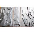 Sculptures Set 5 x Large Abstract Black Stone - Numbered & signed - 750mm x 460mm