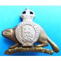 Canadian WW2 22nd French Regt. Cap Badge **SCARCE**Lugs Intact