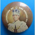 Coronation of King Edward VIII Pin Badge