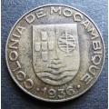1936 Mozambique 1 Escudo