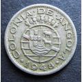 1948 Angola 50 Centavos Coin