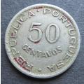 1948 Angola 50 Centavos Coin