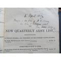 **Scarce Book** 1856 British India Army Lists - Officers /Regiments etc....