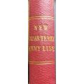 **Scarce Book** 1856 British India Army Lists - Officers /Regiments etc....