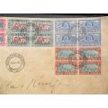1938 Voortrekker Monument First Day Cover Union SA - Blocks