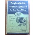 1957 Angler`s Guide & Fishing Record Hardcover - Charles Horne
