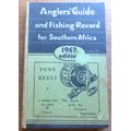 1957 Angler`s Guide & Fishing Record Hardcover - Charles Horne