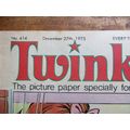 1975 Twinkle Picture Paper Comic