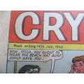 1962 Crystal Girls Picture Paper Comic