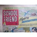 3 x 1960`s School Friend Paper Comics - 1 Bid