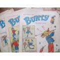 5. x 1960`s Bunty Paper Comics - 1 Bid