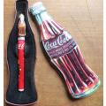 Coca Cola Pen in a Coke Bottle Tin