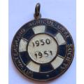 1950-51 Witwarersrand Agricultural Society Pendant Medallion