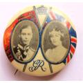 Vinatge King George VI Royals Wedding Badge