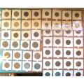 Large GB England Cirulated Coin Collection - 1 Bid for All
