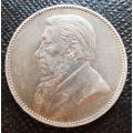 1897 ZAR 0.925 Silver Shilling - Great Details - R1 START