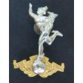 South Africa Signals Corps Badge - All intact screw type