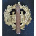 Essex regiment - Egypt Bi Metal cap badge - Slide type