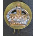 Royal British Army Crown Badge - All intact