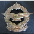 WW2 South African Women`s Auxilliary Airforce (W.A.A.F) Cap Badge no lugs