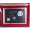 50th Anniversary of Indias Independence 1947-1997 Proof Set **SCARCE**