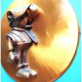 Andy Capp in Pure Copper - Made in Rhodesia , Salisbury - +-300mm